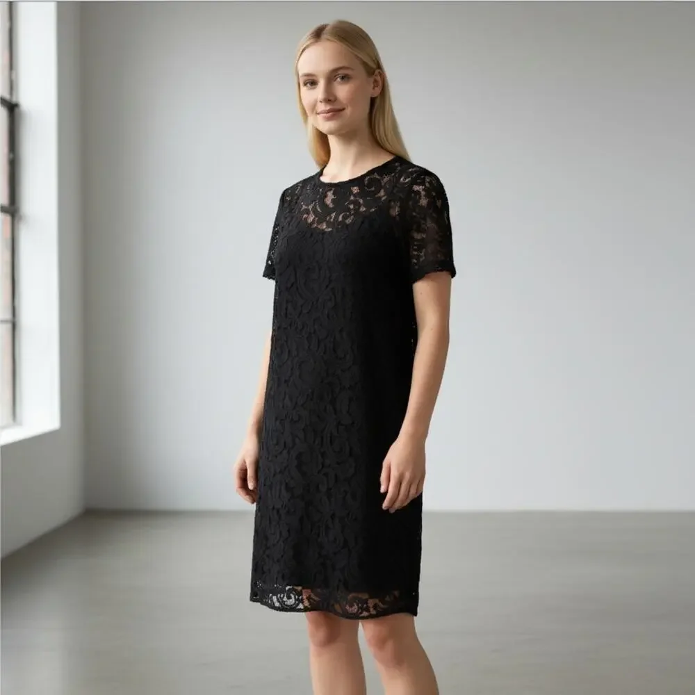 Michael Kors Black Lace Dress